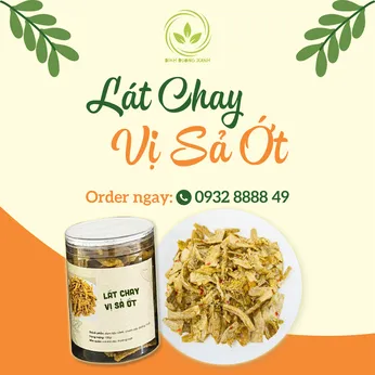 Lát Chay Vị Sả Ớt