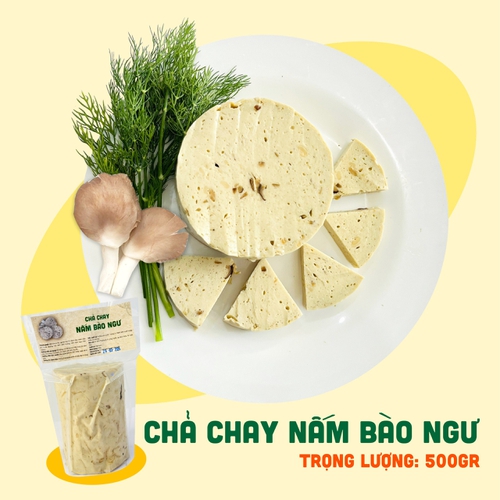Chả Chay Nấm Bào Ngư
