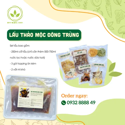 Lẩu Thảo Mộc Đông Trùng