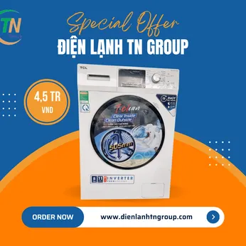 Máy giặt TCL Inverter 8 Kg TWF80-M14303DA03