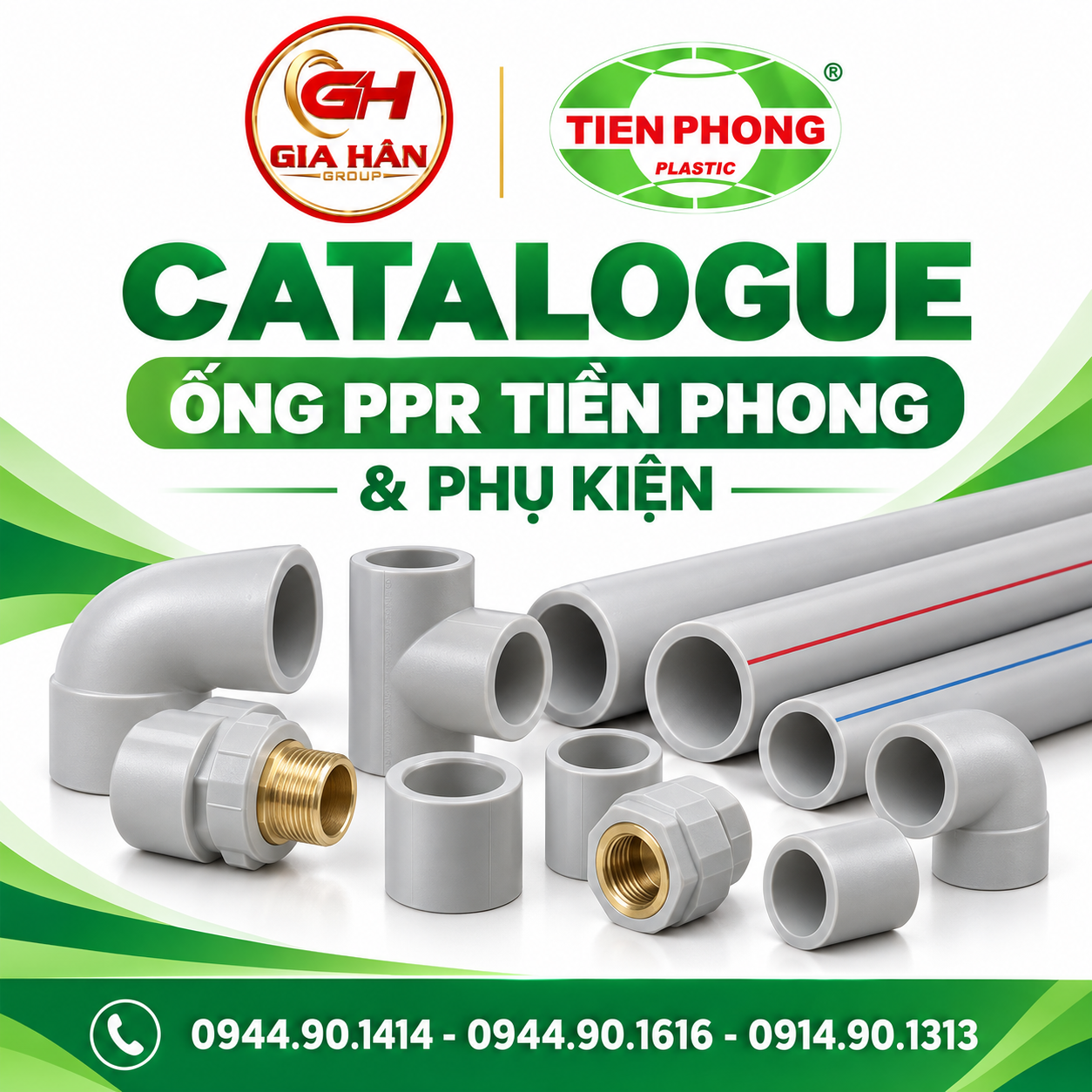 Bìa catalogue ống và phụ kiện PP-R Tiền Phong