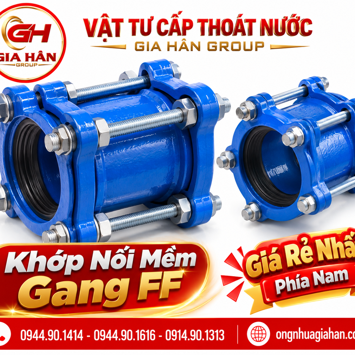 Khớp Nối Mềm Gang FF (Mối Nối Mềm Gang FF)