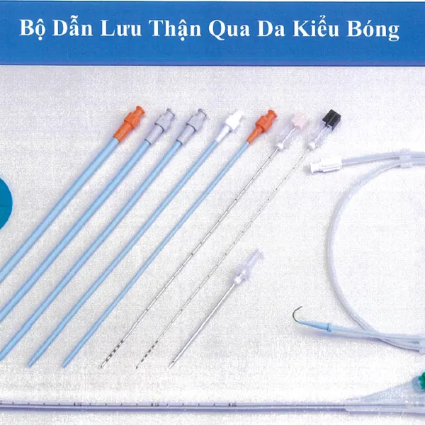 Bộ dẫn lưu thận qua da kiểu bóng