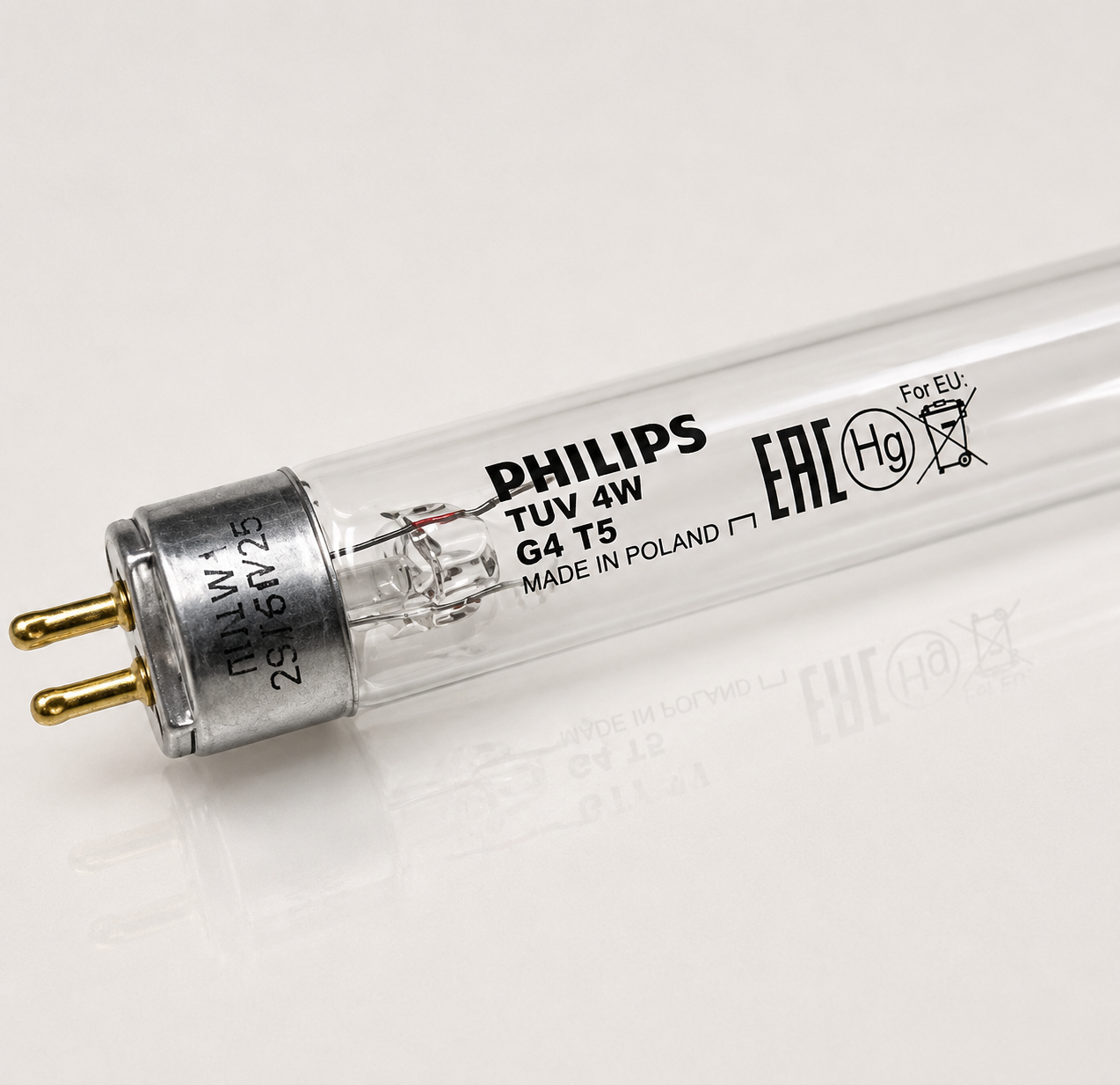 Thông số kỹ thuật bóng đèn TUV Philips UVC 4W G4 T5
