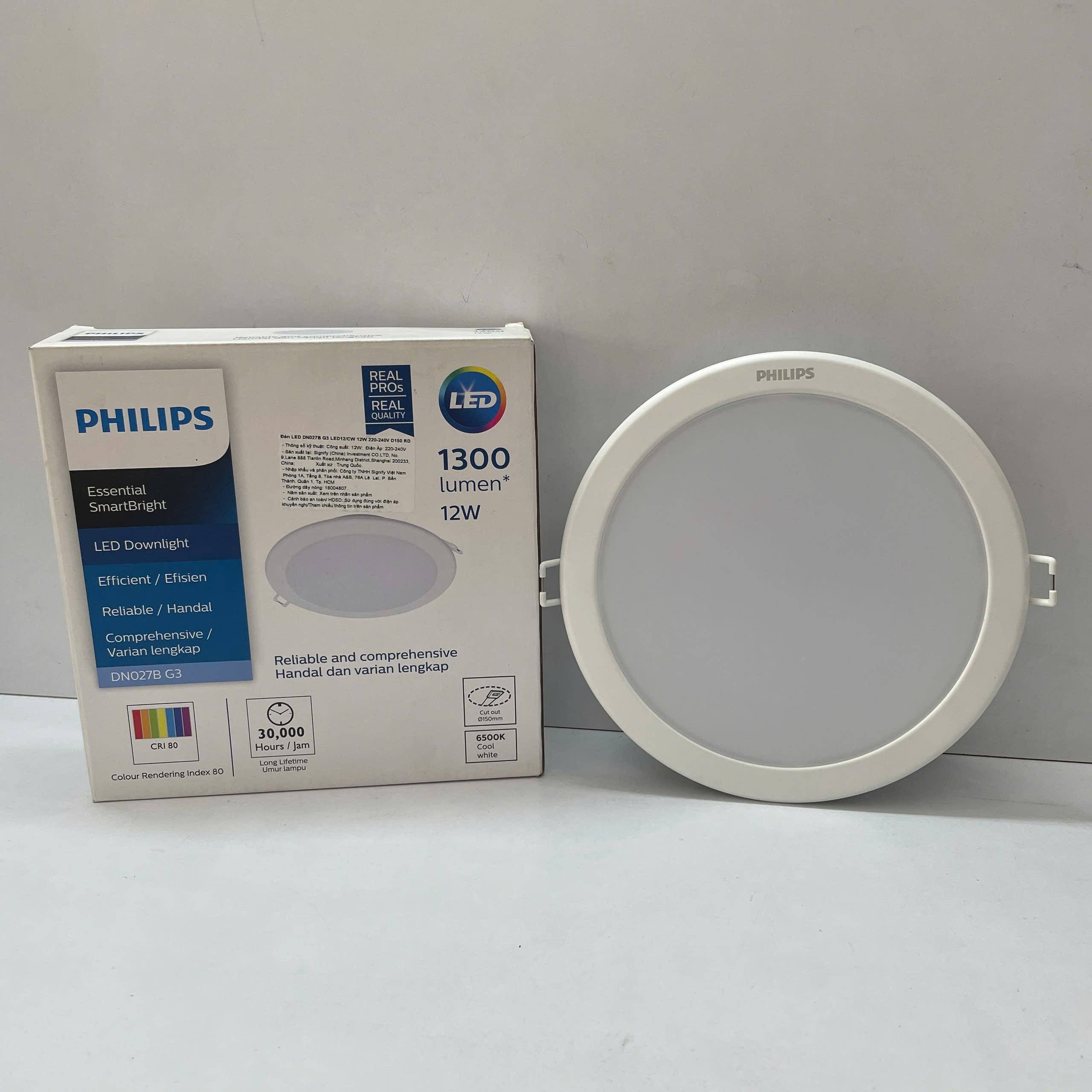 Đèn downlight âm trần Led Philips DN027B