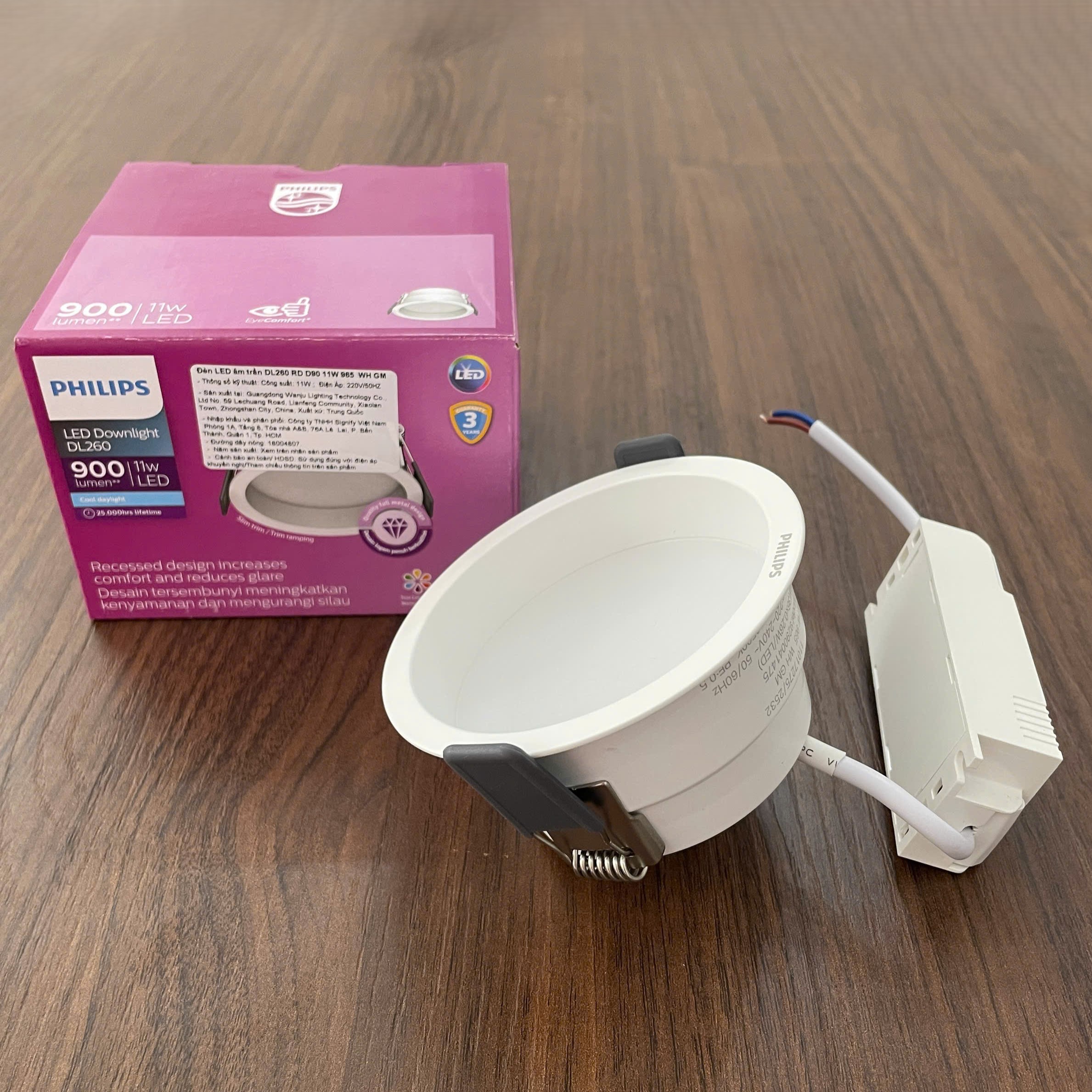 Ứng dụng linh hoạt của Đèn downlight âm trần Led Philips DL260 RD D90 11W