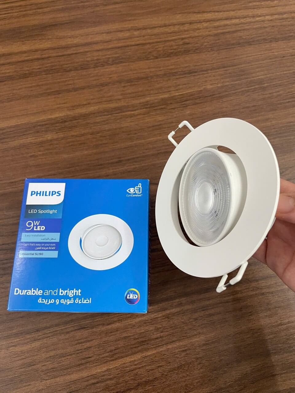 Lắp đặt Đèn Downlight LED Philips SL190 dễ dàng