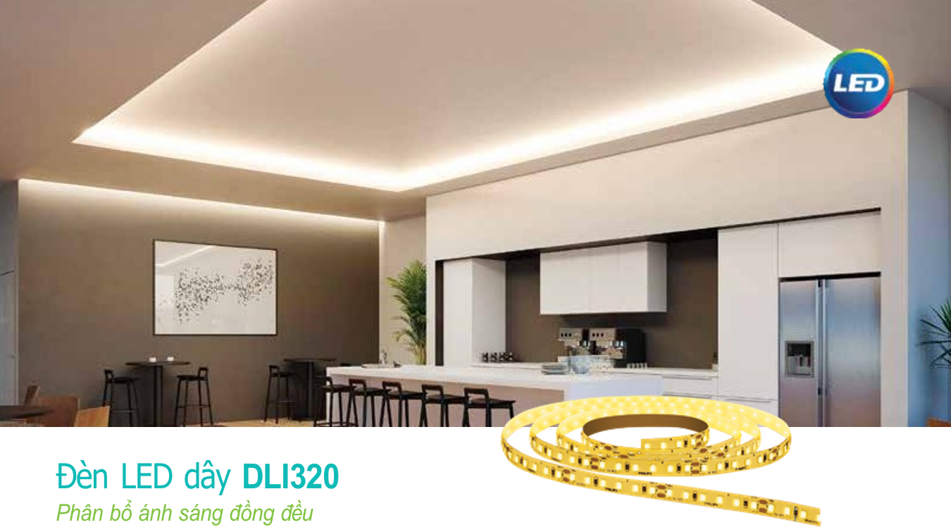 Đèn trang trí LED dây Philips DLI320