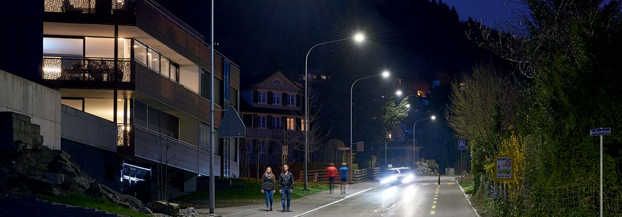 Ứng dụng của Đèn Đường Led Streetlight Philips Inside BRP372