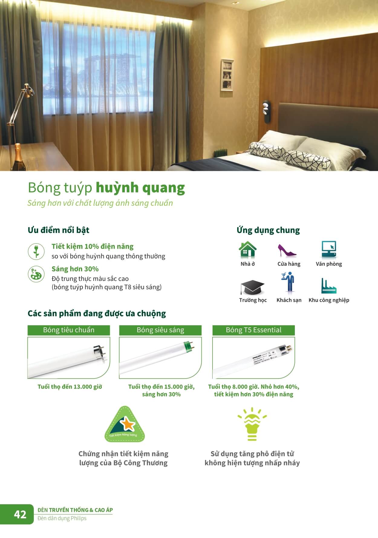 Xem thêm về bóng đèn tuýp Philips huỳnh quang sáng hơn với chất lượng ánh sáng chuẩn Xem thêm về bóng đèn tuýp Philips huỳnh quang sáng hơn với chất lượng ánh sáng chuẩn