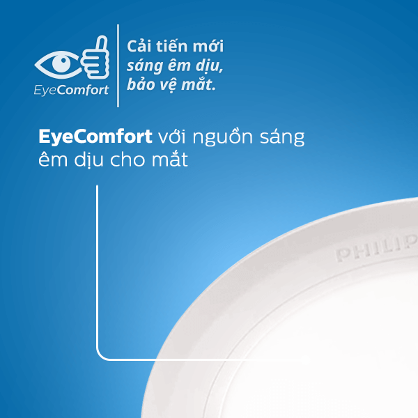 công nghệ EyeComfort đèn Downlight Âm Trần Led Philips Meson 5944x mang đến ánh sáng êm dịu cho mắt. công nghệ EyeComfort đèn Downlight Âm Trần Led Philips Meson 5944x mang đến ánh sáng êm dịu cho mắt.