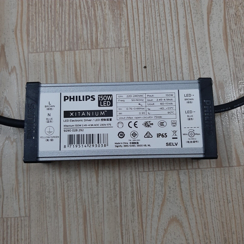 Xitanium XI LP 150W 0,3-1,05A S1 230V L175 PHILIPS Xitanium XI LP 150W 0,3-1,05A S1 230V L175 PHILIPS
