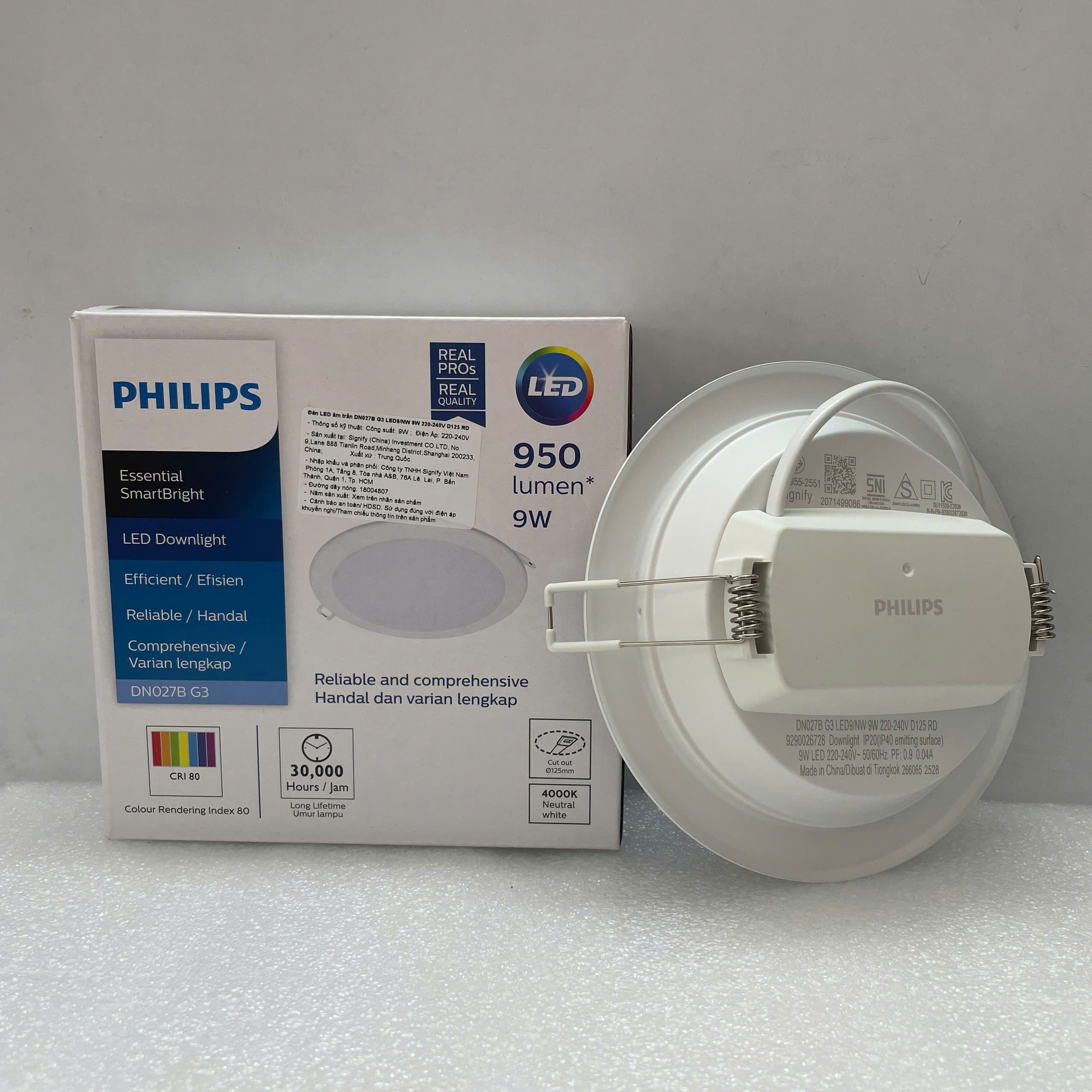 Lắp đặt Đèn led downlight âm trần Led Philips DN027B G3