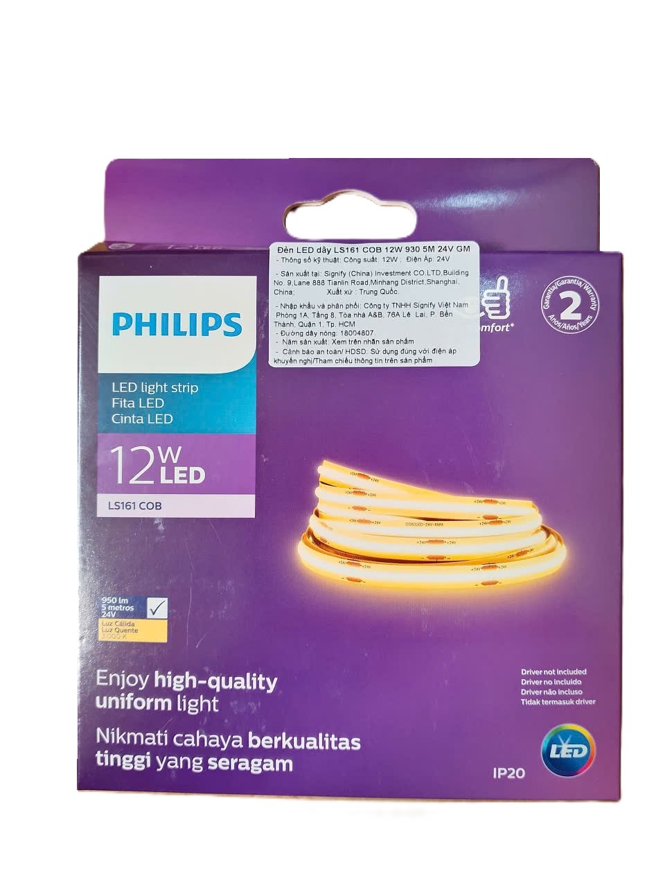 Ứng dụng đèn LED dây Philips LS161 trong nội thất cao cấp