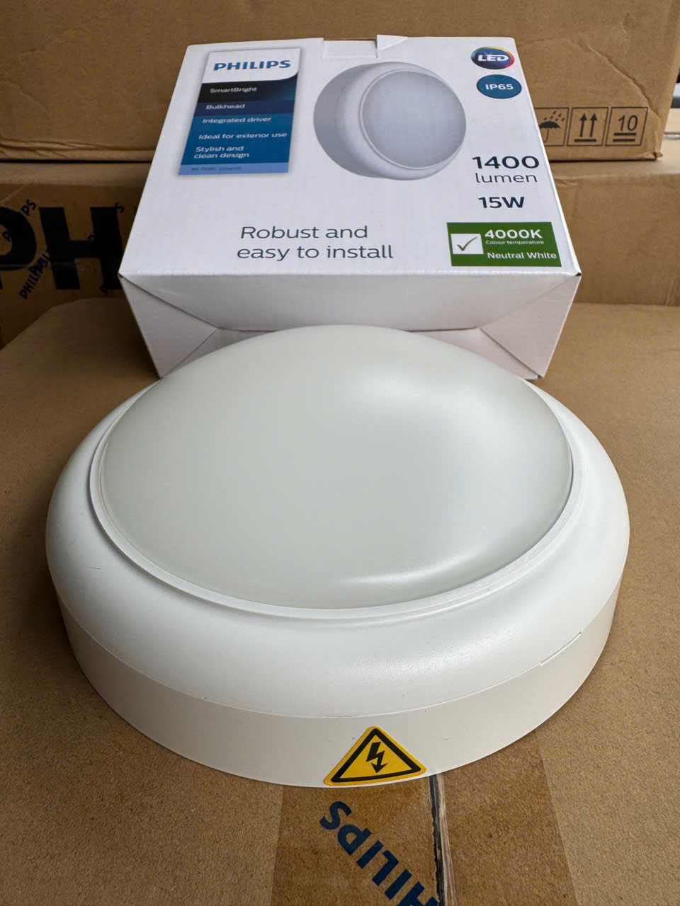 Thông số kỹ thuật đèn Philips SmartBright Bulkhead WL008C 15W
