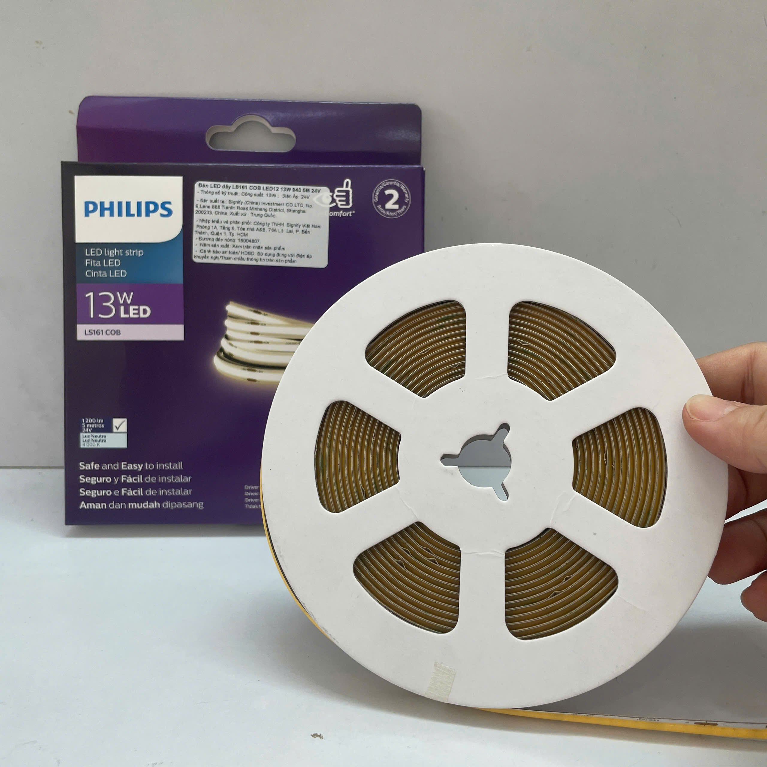 Ứng dụng linh hoạt của đèn LED dây Philips LS161 COB