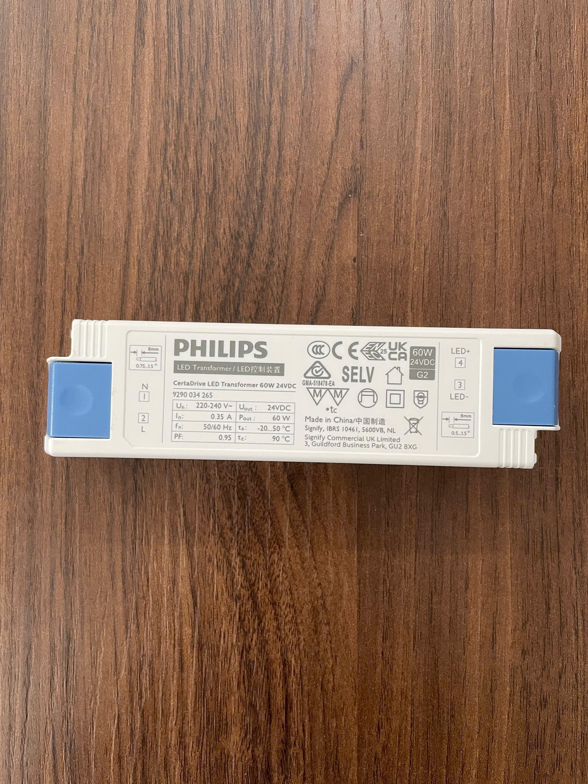 Philips CertaDrive 60W 24VDC đảm bảo hiệu suất tối ưu