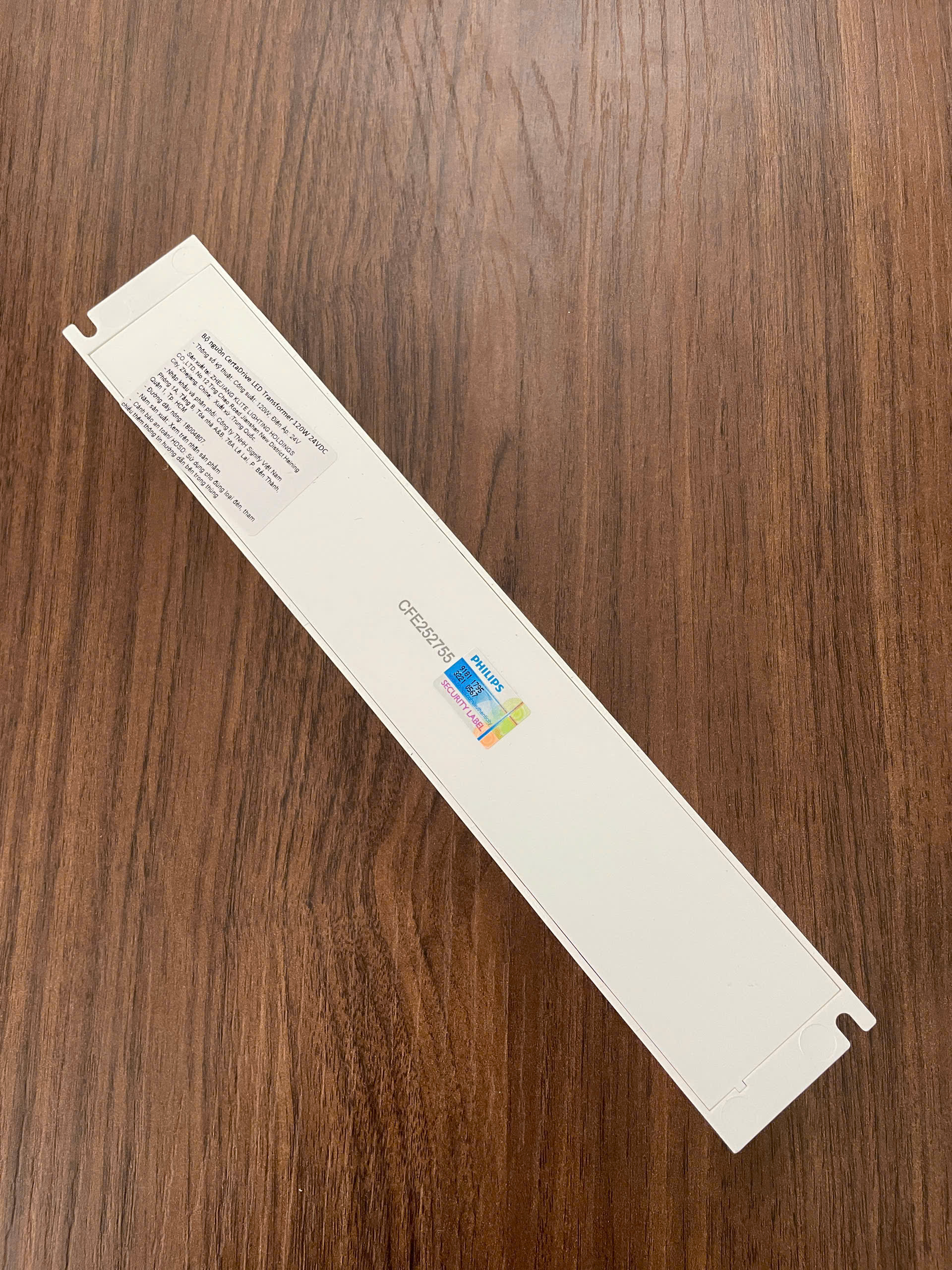 Lắp đặt Nguồn Philips CertaDrive 120W 24VDC