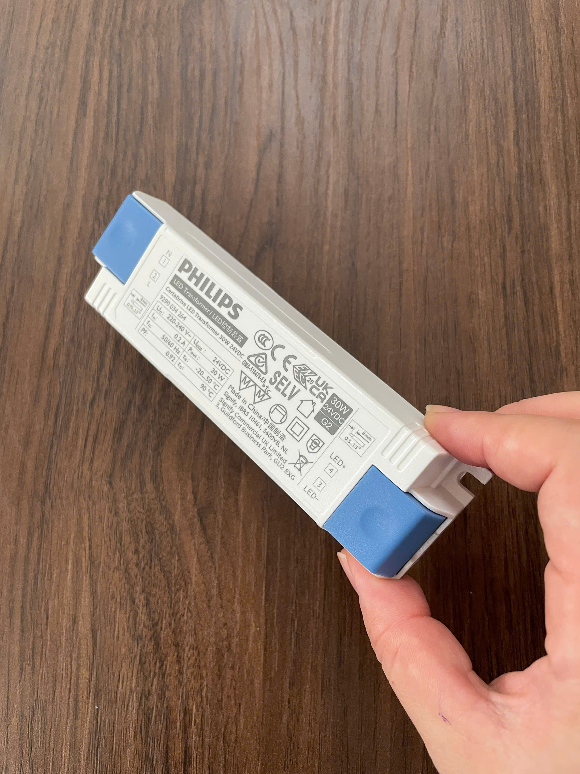 Thiết kế nguồn Philips CertaDrive 30W 24VDC