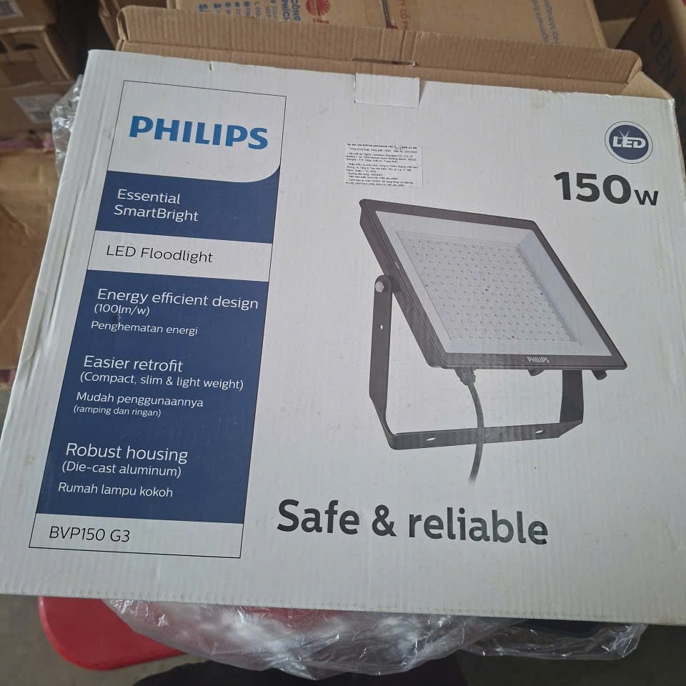 Thiết kế đèn pha led ngoài trời Philips BVP150 150W