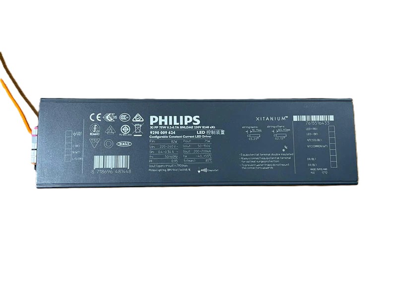 Thông số kỹ thuật của Bộ nguồn Philips Xitanium 150W DALI 5 Cấp