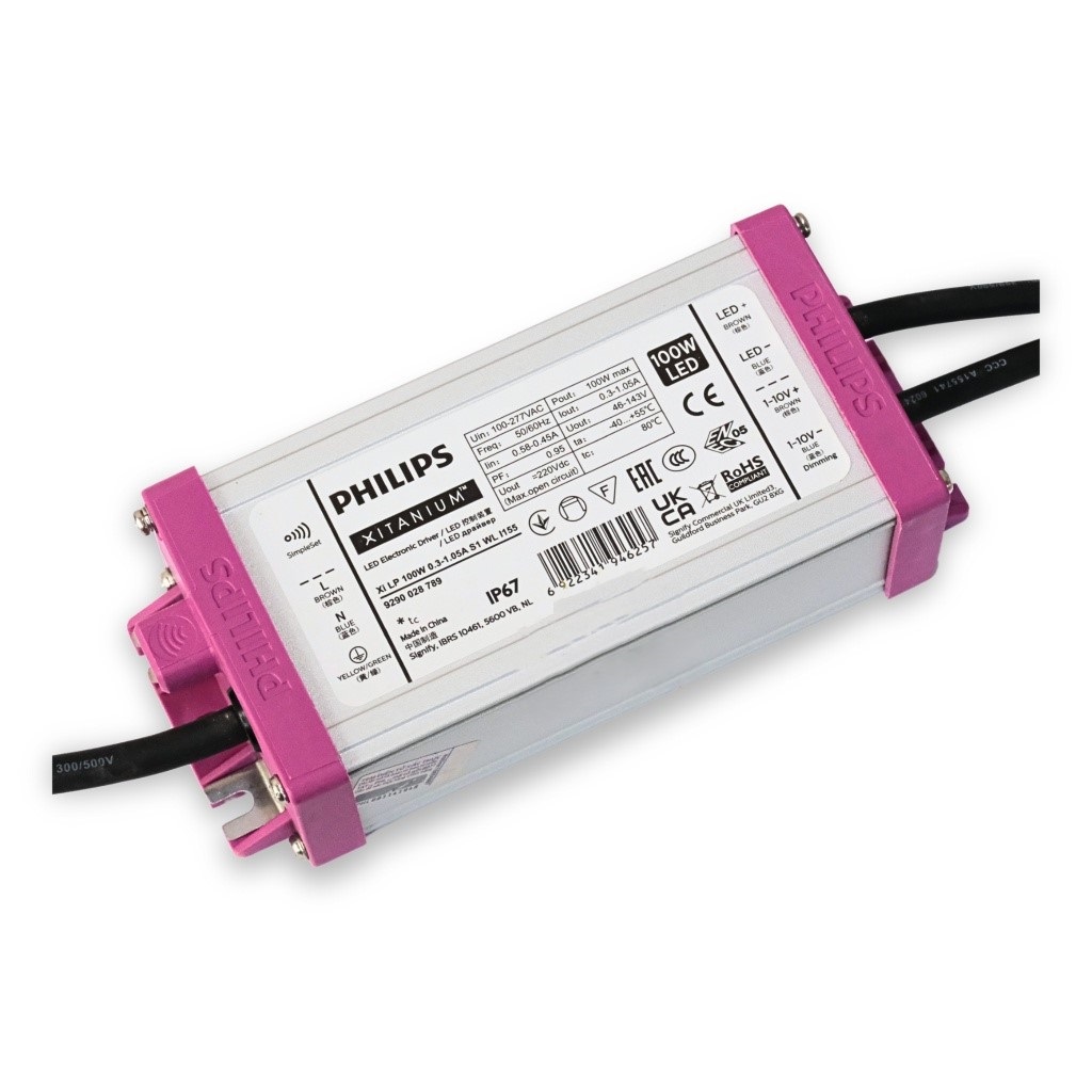 Thiết kế của Bộ nguồn Driver Led Philips Xitanium XI LP 100W
