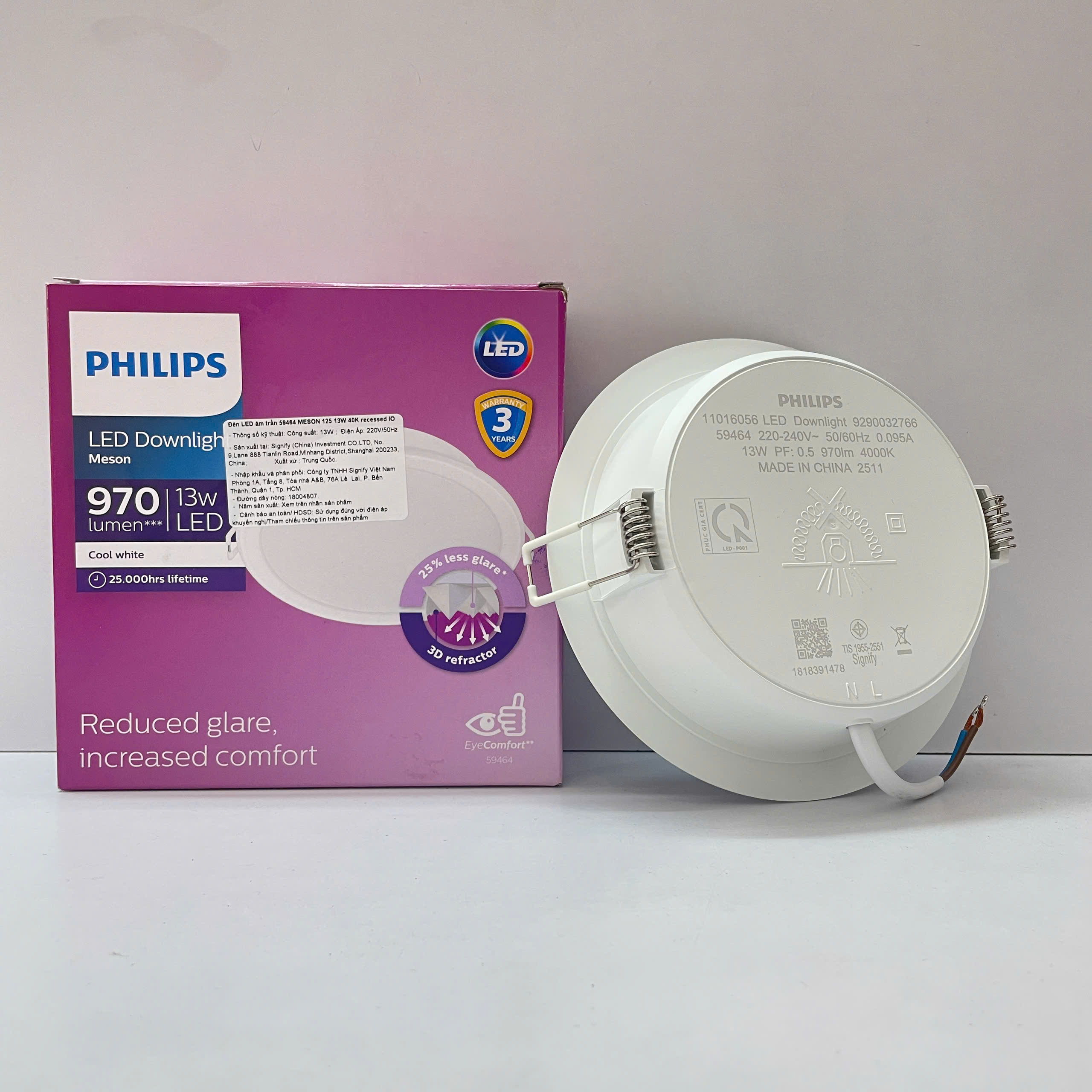 Ứng dụng đa dạng của Đèn downlight âm trần Led Philips Meson IO 59464