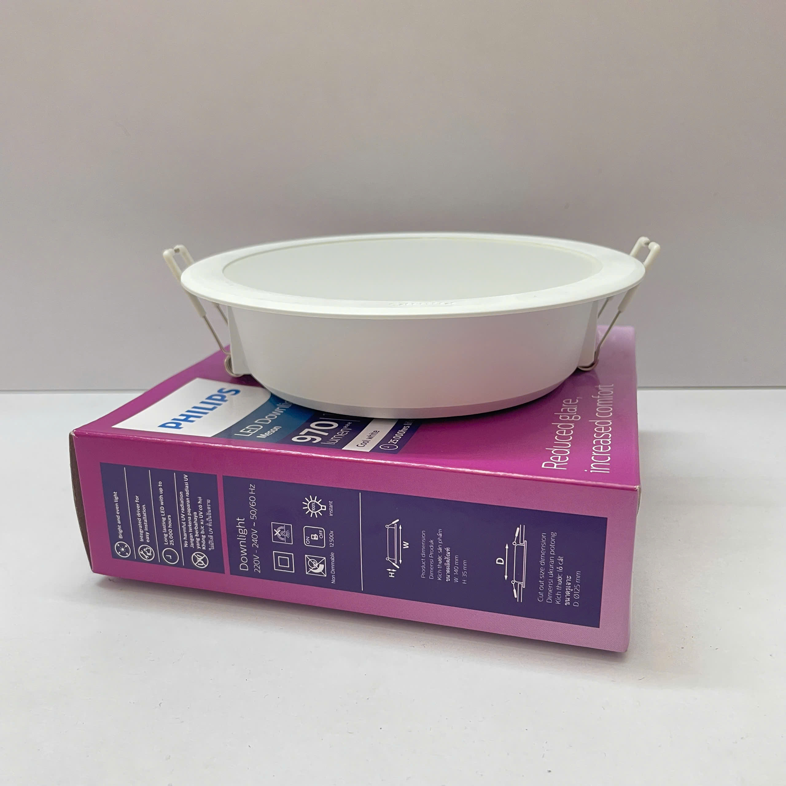 Thiết kế Đèn downlight âm trần Led Philips Meson IO 59464