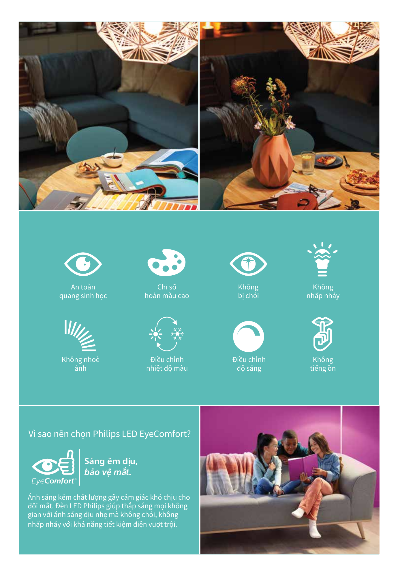 Ánh sáng đèn Led Bulb Essential Philips