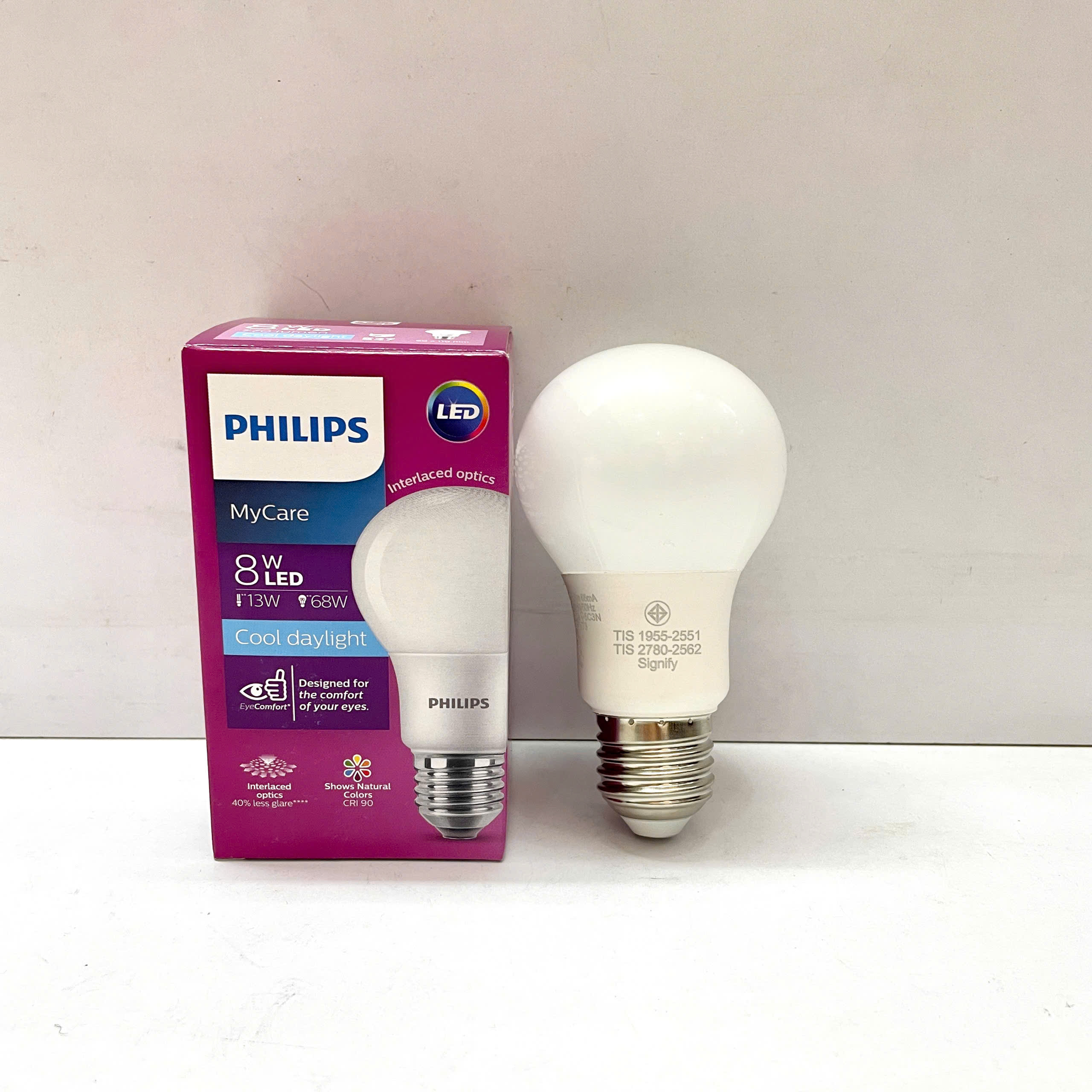 Bóng đèn tròn LED Bulb MyCare Philips phù hợp với mọi phong cách nội thất