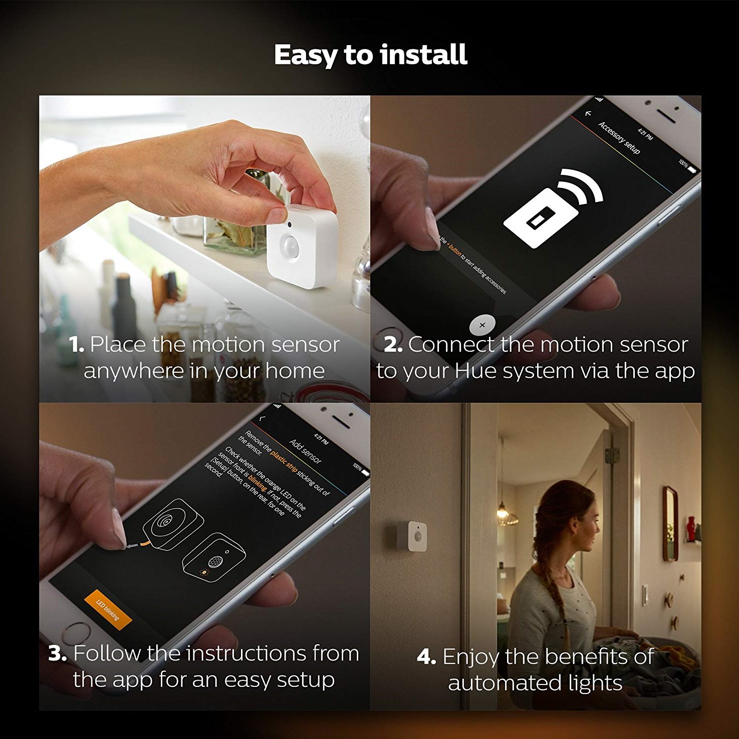 Hiệu suất ổn định và bền bỉ của phụ kiện đèn LED chiếu sáng thông minh Philips Hue