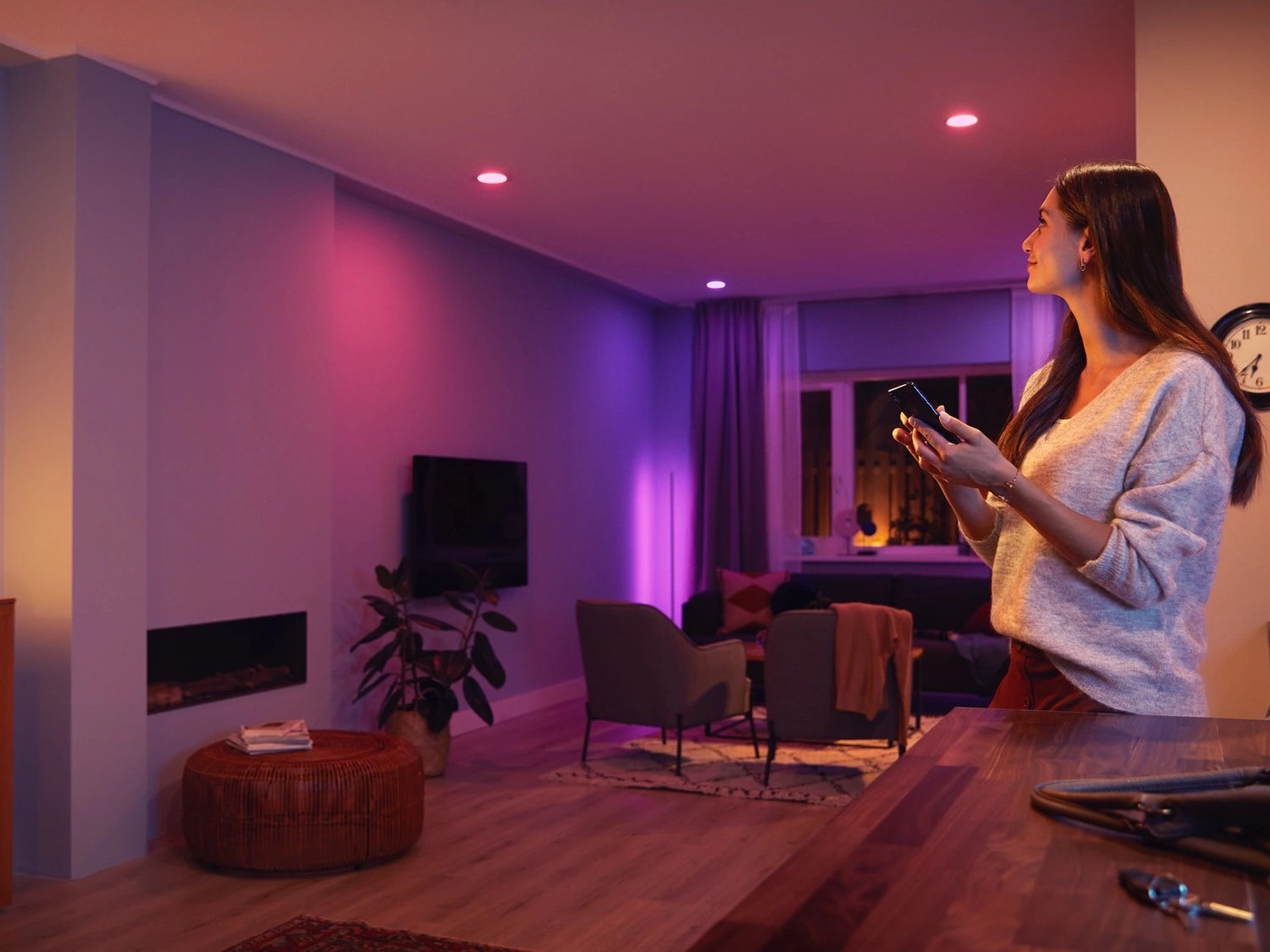 Philips Hue DIM Switch trên tường