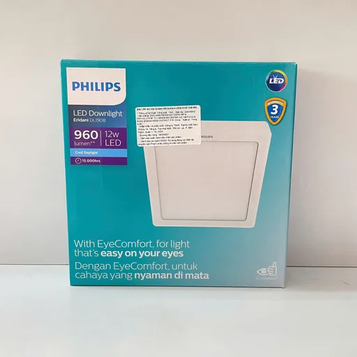Kiến Tạo Không Gian Tinh Tế Cùng Đèn Led Ốp Nổi Vuông Philips Eridani | Khám Phá Ngay