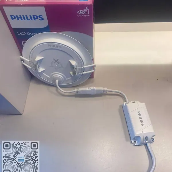 Đèn Downlight Âm Trần Led siêu mỏng Philips DL262 EC RD 100 6W 3000/4000/6500K