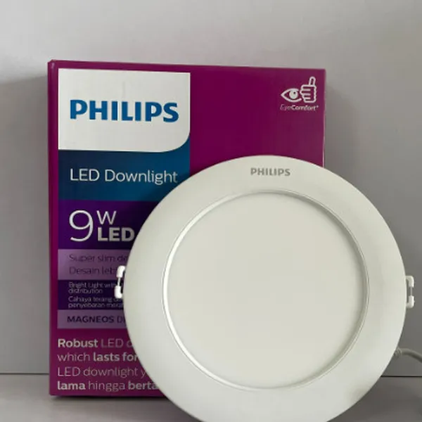 Xem ngay đèn LED Philips Downlight âm trần DL262  siêu mỏng với chiều dày sản phẩm chỉ 18mm phù hợp với thiết kế trần thạch cao thấp