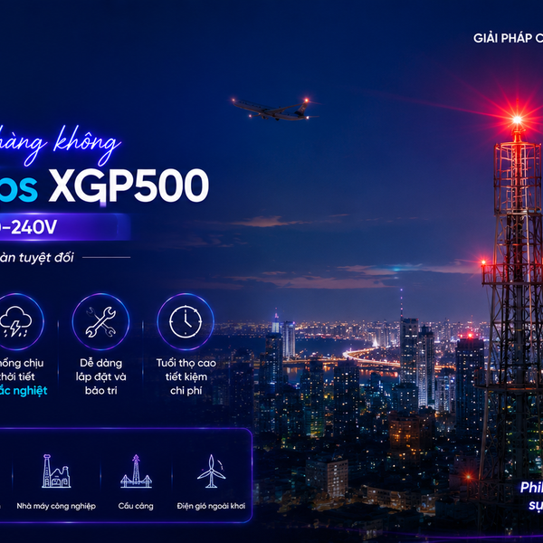 ✨ Đèn cánh báo hàng không LED Philips XGP500: Vươn tới bầu trời, thắp sáng an toàn cho tháp truyền hình 🚀 | Khám phá ngay!