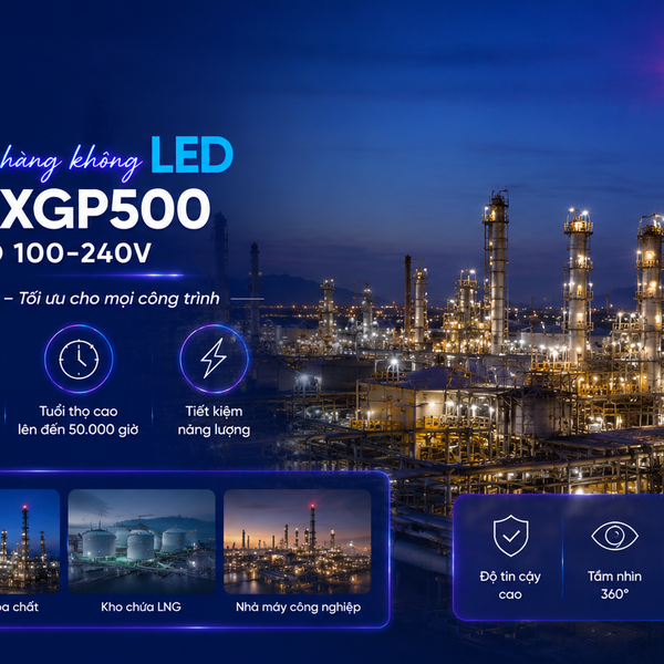 ✨ Đèn Cánh Báo Hàng Không LED Philips XGP500: Tầm Nhìn Vượt Trội Cho Công Trình Nhà Máy Lọc Dâu - Khám Phá Công Nghệ Ánh Sáng Tiên Phong!
