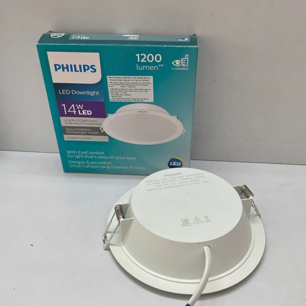 ✨ Khám phá Đèn downlight âm trần Led Philips Eridani DL190B LED11 D150 14W 865 WH SNI 6500K 1150lm: Nâng tầm không gian sống với ánh sáng tinh khôi.