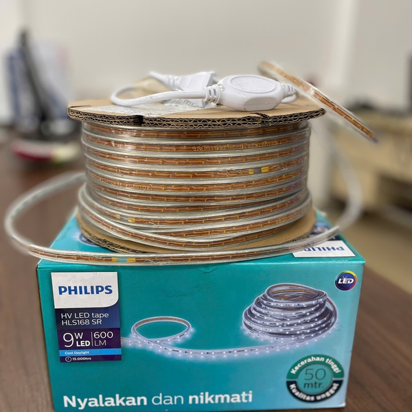 ✨ Đèn LED Dây Trang Trí Philips HV HLS168 50M: Kiến tạo không gian sống tinh tế & sang trọng. Khám phá ngay!