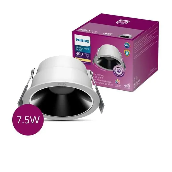 Đèn Downlight Âm Trần Chiếu Điểm Chóa Sâu LED Philips SL260: Khai Phóng Không Gian Sống Đẳng Cấp.