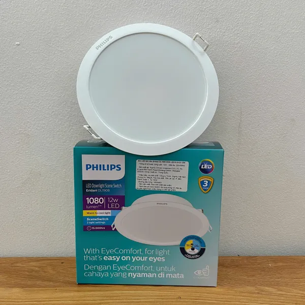 ✨ Kiến tạo không gian sống đỉnh cao: Khám phá Đèn downlight âm trần đổi màu Led Philips Eridani DL190B SSW LED10 D125 12W, nơi ánh sáng hòa quyện cùng phong cách và cảm xúc.