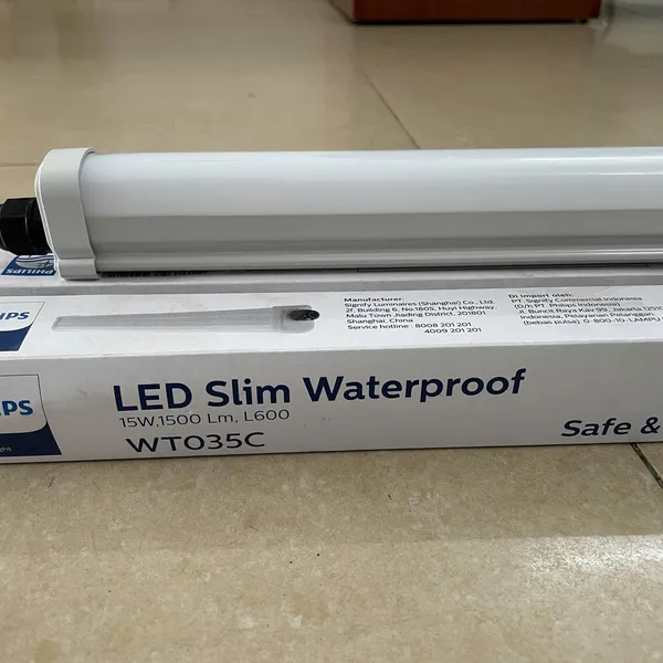 ✨ Ánh sáng kiến tạo không gian. Trải nghiệm Bộ máng đèn LED chống thấm Waterproof Philips Ess SmartBright WP Batten WT035C 15W LED15/CW PSU GM CFW L600 6500K 0m6 1500lm IP65.