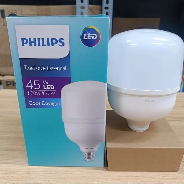 💡 Ánh Sáng Tương Lai. Khám Phá Catalogue Bảng Giá Bóng Đèn Led Trụ Philips TForce ESS LED HB MV 865 E27 Mới Nhất.