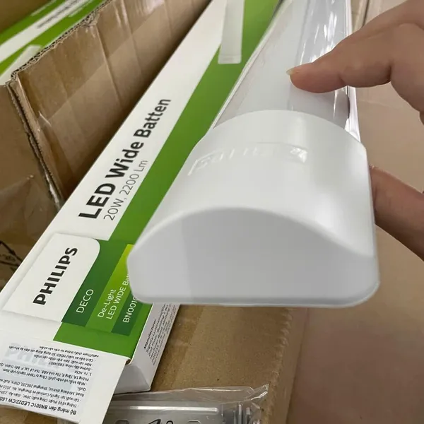 Máng đèn Led bán nguyệt Philips BN001C: Ánh sáng tinh khiết cho không gian hiện đại
