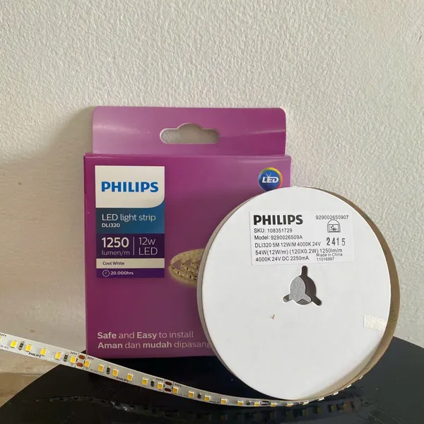 ✨💡 Khám phá Đèn trang trí LED dây Philips DLI320 5M 12W/M 4000K 1250LM 24V: Nâng Tầm Không Gian Sống Của Bạn!