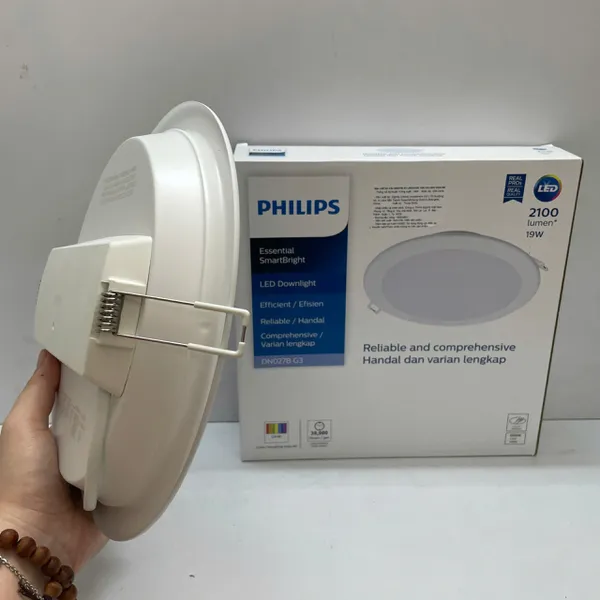 💡 Khám phá Đèn downlight âm trần Led Philips DN027B Led SmartBright G3 LED20/CW 19W D200 RD 6500K 2100lm, tạo không gian sống đẳng cấp!