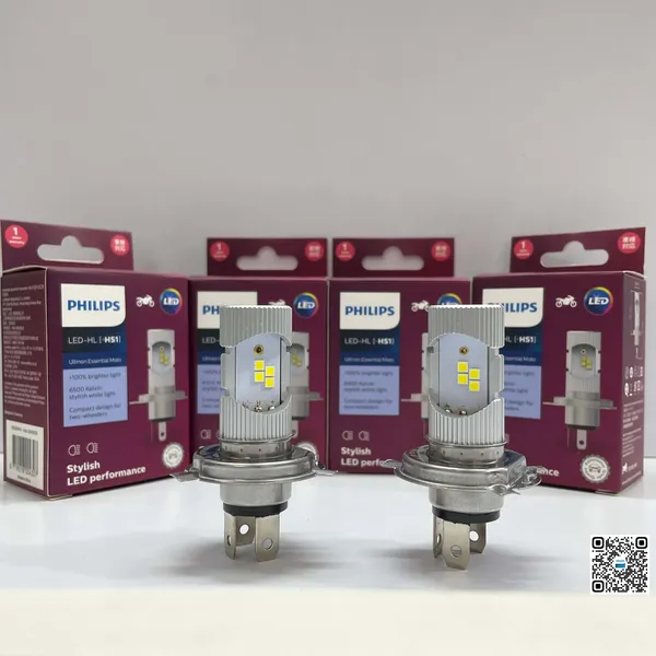 Bóng đèn pha Led dành cho xe mô tô xe máy Philips HS1 11636UMX1