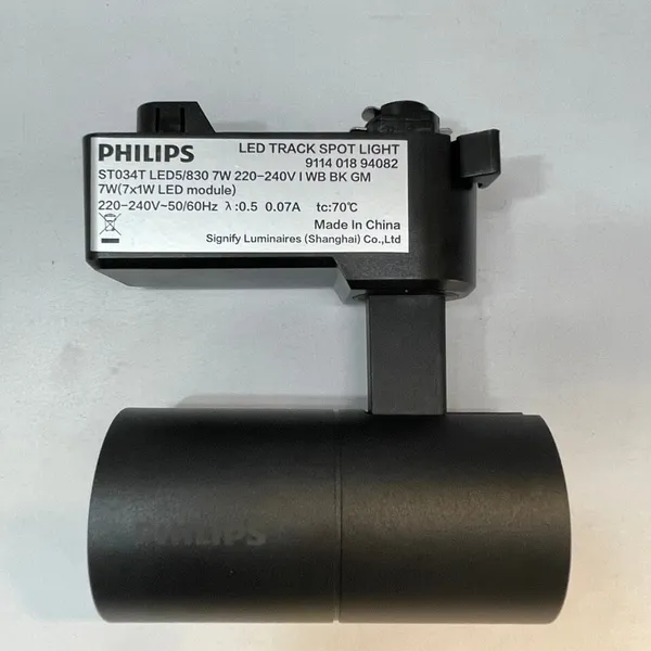 Đèn thanh ray LED Philips Tracklight ST034T LED5 7W 3000/4000K Kiến tạo điểm nhấn cho khu vực trưng bày