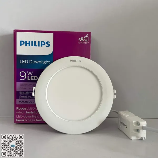 Đèn Downlight Âm Trần Led siêu mỏng Philips DL262 EC RD 100 6W 3000/4000/6500K