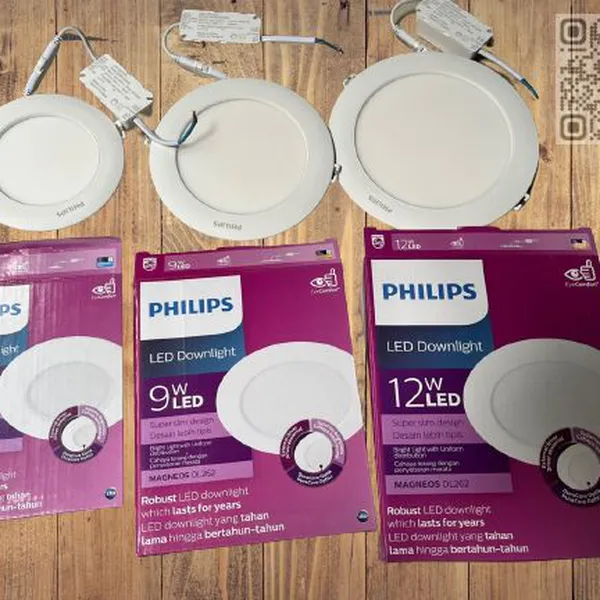 Đèn Downlight Âm Trần Led siêu mỏng Philips DL262 EC RD 100 6W 3000/4000/6500K